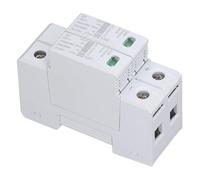 Ejoyous Protecteur de Surtension Solaire PV, PC Ignifuge DC PV Parasurtenseur 1000VDC 2P 10kA à 20kA Rail DIN, Réponse Rapide, Indicateur de Défaut, pour Boîtes de Distribution d'énergie Solaire