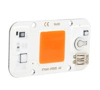 Ejoyous Puce LED 220 V en Aluminium COB 50 W 4500 Lm à Spectre Complet pour Croissance des Plantes, Source de Lumière sans Conducteur, Perle de Lampe Intégrée pour éclairage de Culture Intérieur