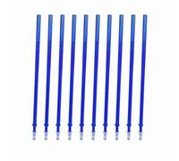 Ejoyous Recharges d'encre Gel Effaçables, Paquet de 100 Recharges de Stylo Noir, Pointe Fine en Carbure de 0,5 Mm, écriture Fluide pour l'école, le Bureau, les Notes d'examen à Domicile et (10PCS)