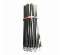 Ejoyous Recharges d'encre Gel Effaçables Paquet de 100 Recharges de Stylo Noir Pointe Fine en Carbure de 0,5 Mm Remplacement d'écriture Lisse pour les étudiants, les Enseignants, le Bureau, (100PCS)
