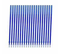 Ejoyous Recharges d'encre Gel Effaçables, Paquet de 100 Recharges de Stylo Noir, Pointe Fine en Carbure de 0,5 Mm, écriture Fluide pour l'école, le Bureau, les Notes d'examen à Domicile et (20PCS)