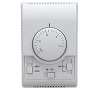Ejoyous Thermostat Mécanique d'Ambiance, Régulateur de Température, Contrôleur 110-220 V, 2 Voies