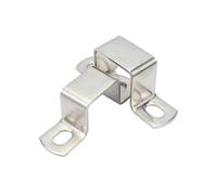 EJvkrbtx Pince de sangle de selle en acier inoxydable 304 | Tailles 10x10 à 100x100 1/2/5 pièces/1 jeu Installation de tuyaux : alimentation en eau et drainage(1pcs 90X90)