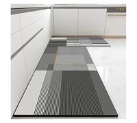 EKalgretrA Tapis De Couloir Tapis for Cuisine Tapis de Sol Coureur Long PVC imperméable en Cuir Gris décor à la Maison(Color 9,1pc 50x160cm)