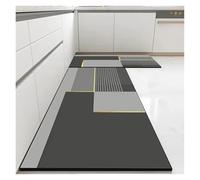 EKalgretrA Tapis De Couloir Tapis for Cuisine Tapis de Sol Coureur Long PVC imperméable en Cuir Gris décor à la Maison(Color 10,1pc 58x180cm)