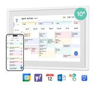 EKASN Calendrier Numérique Intelligent PLANNING MURAL 10.1″ Organisation Familiale Tâches Travail Partenaire Écran HD 32G WIFI Blanc