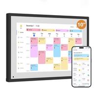 EKASN Calendrier Numérique Intelligent PLANNING MURAL 10.1″ Organisation Familiale Tâches Travail Partenaire Écran HD 32G WIFI Noir