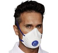 Ekastu Mandil 414 214 Masque anti poussières fines avec valve FFP2 D 12 pc(s) EN 149:2001 DIN 149:2001