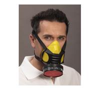 EKASTU Safety Demi-masque de protection respiratoire Polimask GAMMA / Silikone EN 140 sans fil Quantité:1