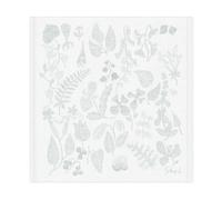 Ekelund Linneväveri Serviette Herbarium 35x35 cm Gris