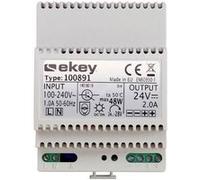 EKEY 100891 Bloc dalimentation profilé, rail DIN IP20 G
