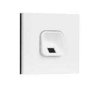 EKEY 204704 Lot de Lecteur d’Empreinte sLine Blanc avec Module d’interphone Siedle Vario Blanc, unité de Commande, pour interphone Siedle, 0,4 W, 12-24 V, Lecteur d’Empreinte Digitale Blanc