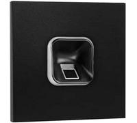 Kit d'empreintes digitales ekey sLine en noir pour Gira 106 noir mat