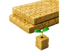 EKIMOS 500 Cubes Laine de Roche Hydroponique 2,5cm - Semis & Bouturage