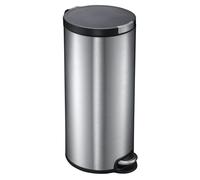 EKO - Artistic Pedal bin 30 litres - Acier inoxydable Plastique - Acier inoxydable mat