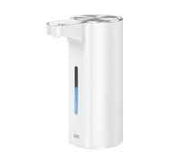 EKO Distributeur de Savon, acrylonitrile butadiène styrène (ABS), Blanc, 382,7 g (Chargement sans Fil de qualité supérieure)