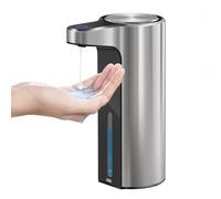EKO Distributeur de Savon en Acier Inoxydable Mat 250 ML