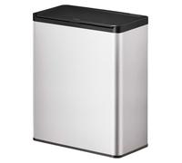 EKO - Essential Touch Recycler Poubelle 20+20 litres - Stainless steel Polypropylene - mat inox, noir