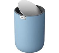 EKO Fandy Poubelle de Bureau 2,2 L avec Couvercle Basculant Bleu