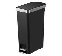 EKO - Hana Slim pedal bin 40 litres - Plastique - Noir