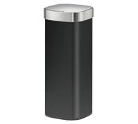 EKO - Loft Touch Top Poubelle 40 litres - Stainless Steel Plastic - Noir