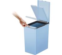 EKO Morandi Poubelle de Cuisine 20 L avec Couvercle Tactile Bleu Titane
