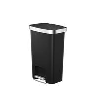 EKO - Poubelle de tri Hana 1, 50 litres - Plastique - Noire