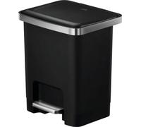 EKO, seau à pédale, modèle Hana 2, 15 litres, couleur noire