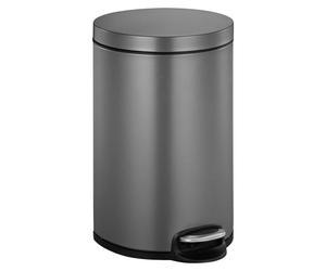 EKO - Serene Treteimer 20 Liter - Stainless steel Plastic - Platin