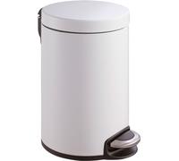 EKO - Serene Treteimer 20 Liter - Stainless steel Plastic - Weiß