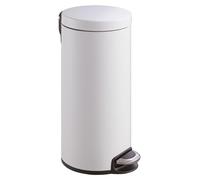 EKO - Serene Treteimer 30 Liter - Stainless steel Plastic - Weiß