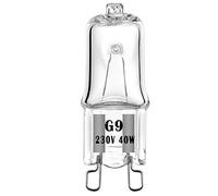 EKSAVE Lot de 4 Ampoule halogène G9 Pour Four Oven 40W 230V Ampoule à Tolérance de 300°C