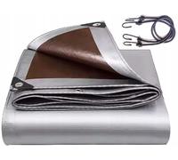Ekspand | Tarpaulin 10x12m 210g - silver brown - résistant - imperméable - protection UV