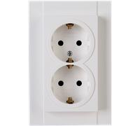 Kopp 940229004, CEE 7/3, 1 module, blanc