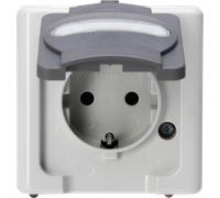 EL BE 103356006 - Prise femelle apparente pour pièces humides BLUE ELECTRIC, simpl