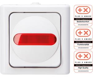 EL BE 561602008 - BLEU ÉLECTRIQUE - interrupteur de commande blanc arctique