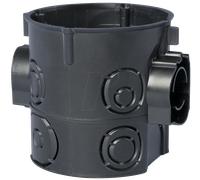 EL E 107M25 S - Prise encastrable pour appareils, en profondeur, avec vis