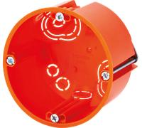 EL E 115 - Boîtier d'encastrement pour mur creux, 68 mm de diamètre, 47 mm