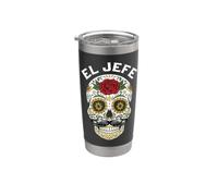 El Jefe : Le Jour des morts, Boss Sugar Skull Gobelet isotherme en acier inoxydable double paroi