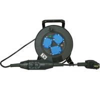 EL KO 144815001 - Enrouleur de câble avec PRCD-S, protection individuelle, 15 m