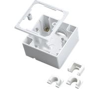 Boîtier montage apparent (en saillie) Arktis Kopp 356313009 Accessoire blanc 1 pc(s)