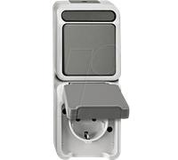 Merten Prise combinée SCHUKO lgr MEG3497-8029
