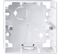 EL ME 519125 - Boîtier apparent : simple, blanc actif brillant, 1-M, ATELIER-M