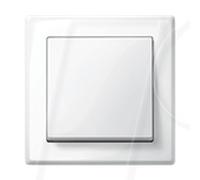 EL ME WS SET - Ensemble d'interrupteur à bascule : M-Smart, blanc polaire, bril