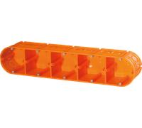 EL UP GD5 - Boîtier encastrable pour appareils, quintuple, diamètre 60 mm, T
