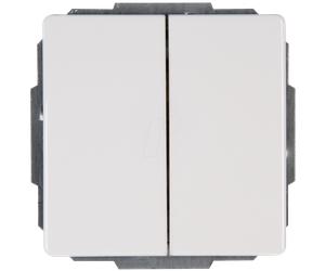 EL VEN 600329086 - Interrupteur à bascule VENISE blanc pur