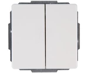 EL VEN 600529082 - Interrupteur série VENISE blanc pur