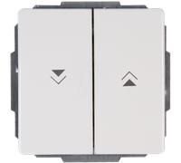 EL VEN 601529083 - Interrupteur de stores VENISE blanc pur