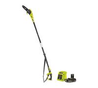 Ryobi Élagueur sur perche RPP182020 18V ONE+ – Perche télescopique 3m, guide 20cm, 2,0Ah + chargeur