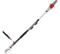 Elagueur sur perche 20V Télescopique jusqu'à 4m - Elagueuse Guide Oregon 20cm- Inclus Batterie lithium 2.0Ah+ Chargeur IKRA